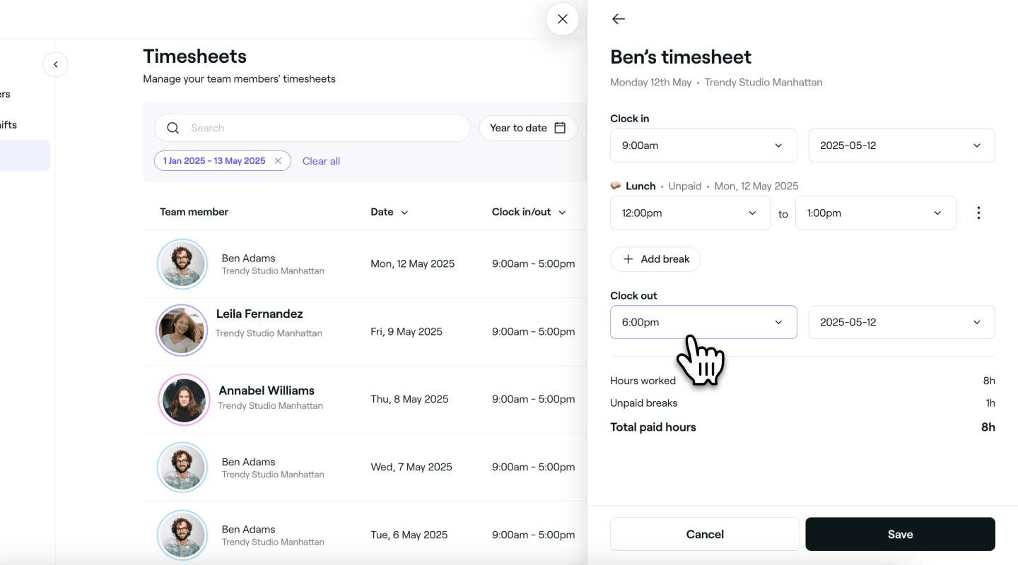 manage timesheets edit timesheet view fresha.png